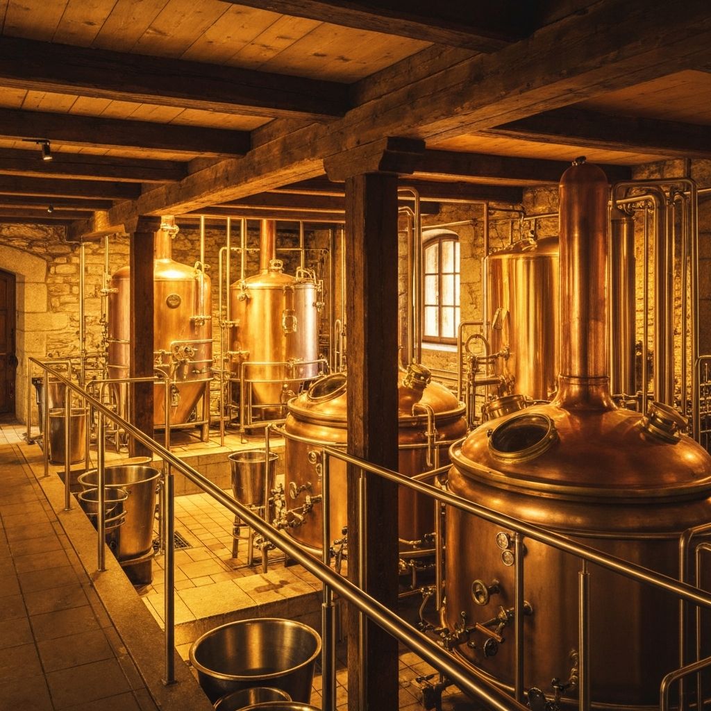 Schweizer Brauerei – Braukessel